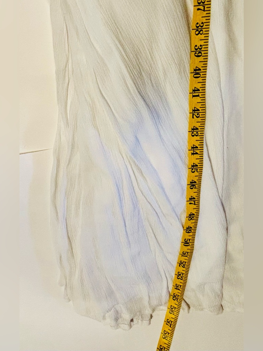 Abercrombie & Fitch White Embroidered Halter Maxi Dress XS/S - Picture 7 of 16